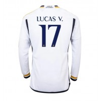Maglie da calcio Real Madrid Lucas Vazquez #17 Prima Maglia 2023-24 Manica Lunga